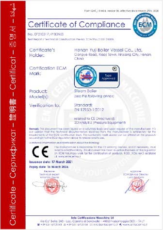 CE Certificate