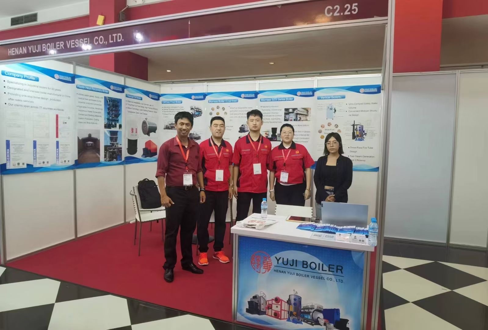 Yuji Boiler & 2023 Indonesia Boiler Expo HEATECH INDONESIA