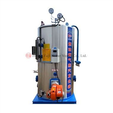 Dual-Fuel Gas And Oil Fired Steam Generator For Heating